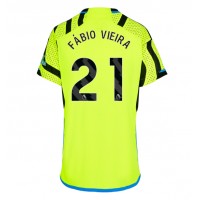 Camisa de time de futebol Arsenal Fabio Vieira #21 Replicas 2º Equipamento Feminina 2023-24 Manga Curta